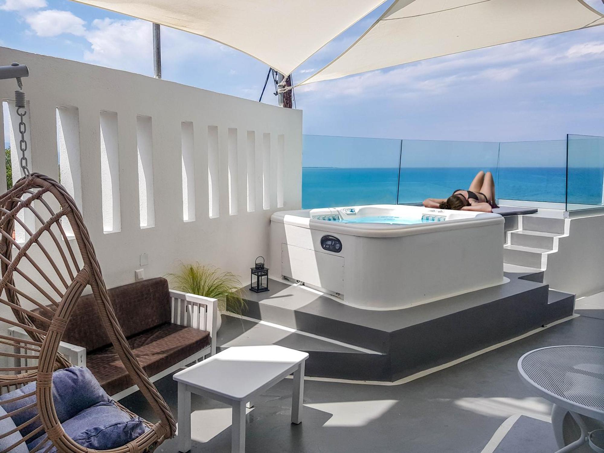 Panorama Suites & Spa - Adults Only Стомио Экстерьер фото